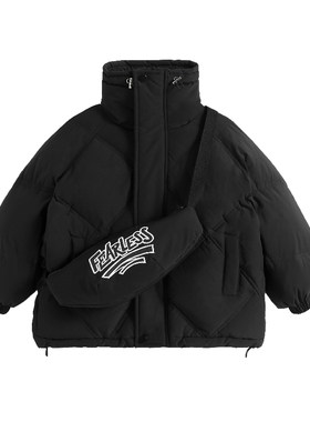女童羽绒服短款冬季白鸭绒外套潮