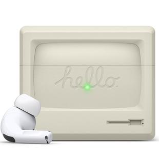 elago韩国适用苹果无线蓝牙AirPods pro复古创意耳机套AirPods Pro保护套创意软壳潮牌无线1/2代耳机耳塞套