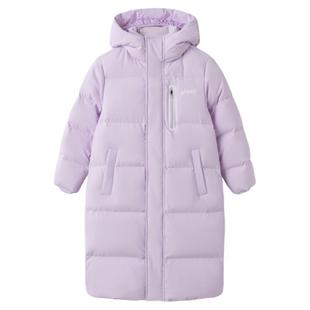 亚瑟士儿童中长款羽绒服男童新款冬季加厚冬装保暖外套长款潮流