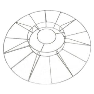 小猪料槽铁圈仔猪补料槽钢筋网复合槽铁架钢圈水泥小猪料槽配件