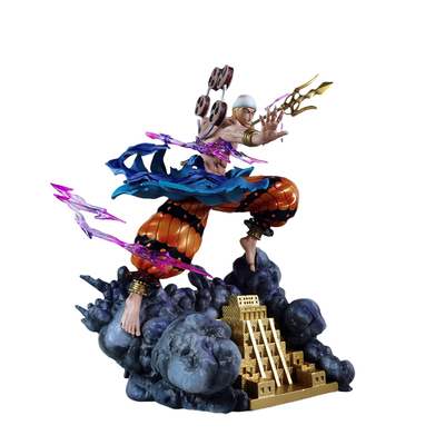 One Piece 雕像哥JT雷神艾尼路手办全喷油动漫潮玩二次元模型礼物