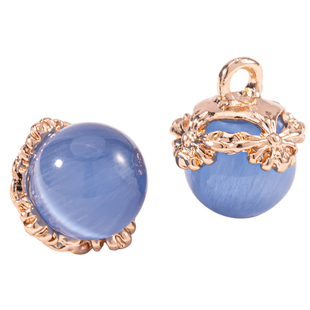 新中式猫眼石旗袍扣子高端精致时尚旗袍衣服配件配饰扣子各种大全