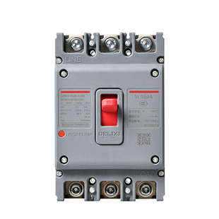 德力西电气CDM3S塑壳断路器100A160A200A250A400A三相四线3P4空开