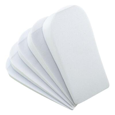 隐形白色内增高鞋垫半垫硬款泡沫