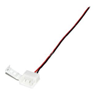 RGB灯带免焊卡扣连接头单双头裸板滴胶连接器接线头衔接配件精品