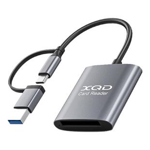 XQD卡多功能读卡器相机适用苹果华为小米安卓OTG手机USB-C接口type-c高速适用索尼尼康D850/Z7/Z6/D500储存卡