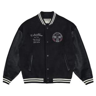 HAMB原创 2025秋季新品美式复古棒球服外套男夹克潮牌宽松