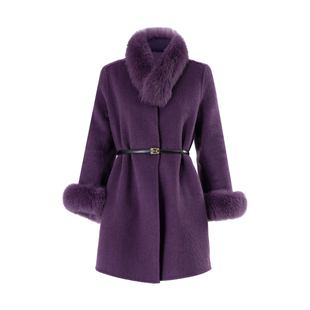 MD依诺【甜酷记忆】2025冬季加厚气质洋气时尚百搭双面呢羊毛外套