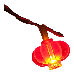 新年红灯笼小彩灯闪灯串灯满天星家用过年春节阳台装饰布置气氛灯