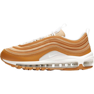 Nike/耐克正品Air Max 97 棕白粉子弹气垫女复古运动跑步鞋CT1904