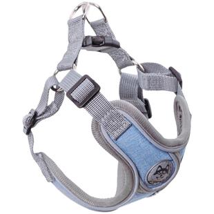 狗狗牵引绳泰迪胸背带狗胸背防爆冲狗链中型小型犬狗背心狗绳项圈