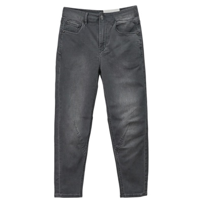 ABLEJEANS中性款立体锥形牛仔裤