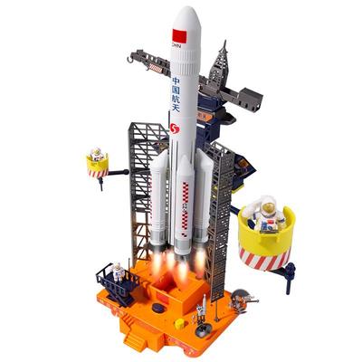 男孩生日礼物，益智拼装模型火箭
