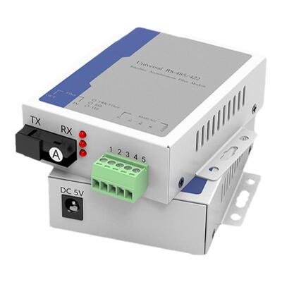 巢客1路RS485双向数据光端机