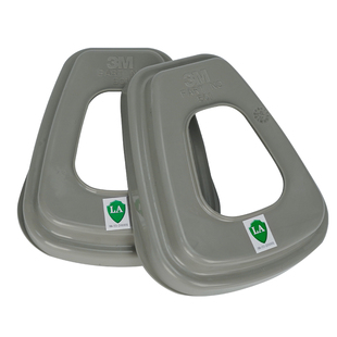 3M 501滤棉盖 固定5N11滤棉在6000滤毒盒6200罩7502面具可使用