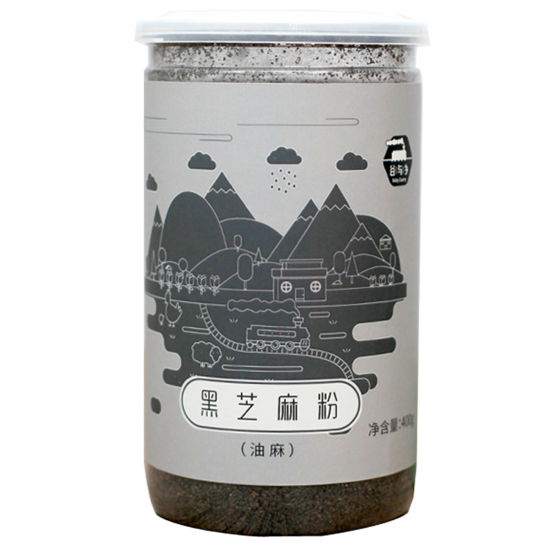 炒熟黑芝麻粉芝麻糊原料500g