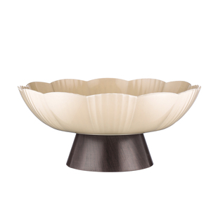 轻奢高端高脚水果盘家用客厅零食干果摆放盘办公室茶几精致糖果盘