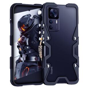 适用于红米k80手机壳机械手臂k80pro冠军金属边框k60pro保护套k70至尊版加厚防摔k50pro散热透气k70pro铁中框