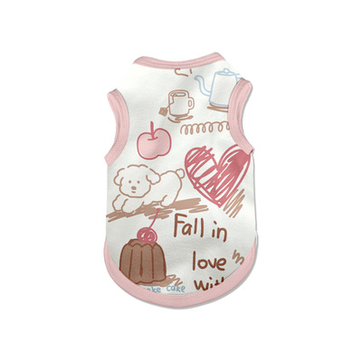 狗狗猫咪涂鸦风腊肠狗宠物衣服