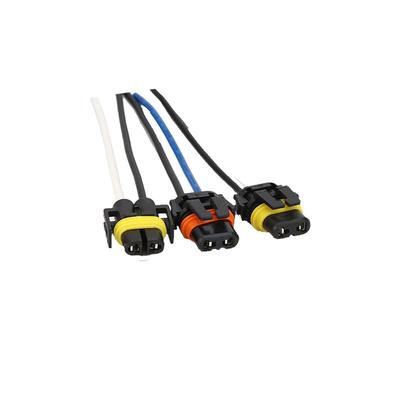 汽车大灯泡插头车灯插座led灯9005插线远近光灯座H4/H9/H11/9006