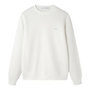 HLA/海澜之家三体联名系列25秋季新款圆领简约纯色柔软卫衣上衣男