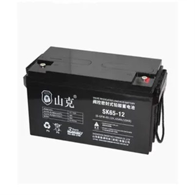 山克蓄电池SK65-12 12V65AH消防通信直流屏储能机房后备UPS电源