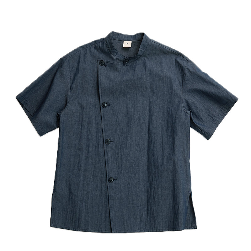 山野风新中式餐饮服务员工作服