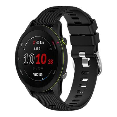 适用佳明Forerunner245/255/265/168/645M表带同款Vivoactive3/4/5Venu Sq/2Plus/VivoMove/Luxe液态硅胶腕带