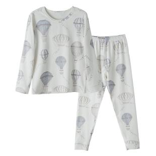 儿童纯棉加厚保暖内衣套装男童秋冬新款长袖秋衣秋裤男孩大童睡衣