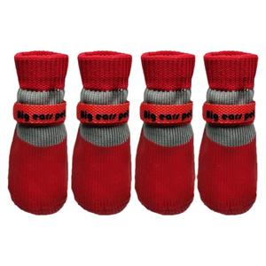 狗狗鞋子小型犬春秋防水防掉脚套小狗泰迪狗鞋比熊不掉脚宠物袜子