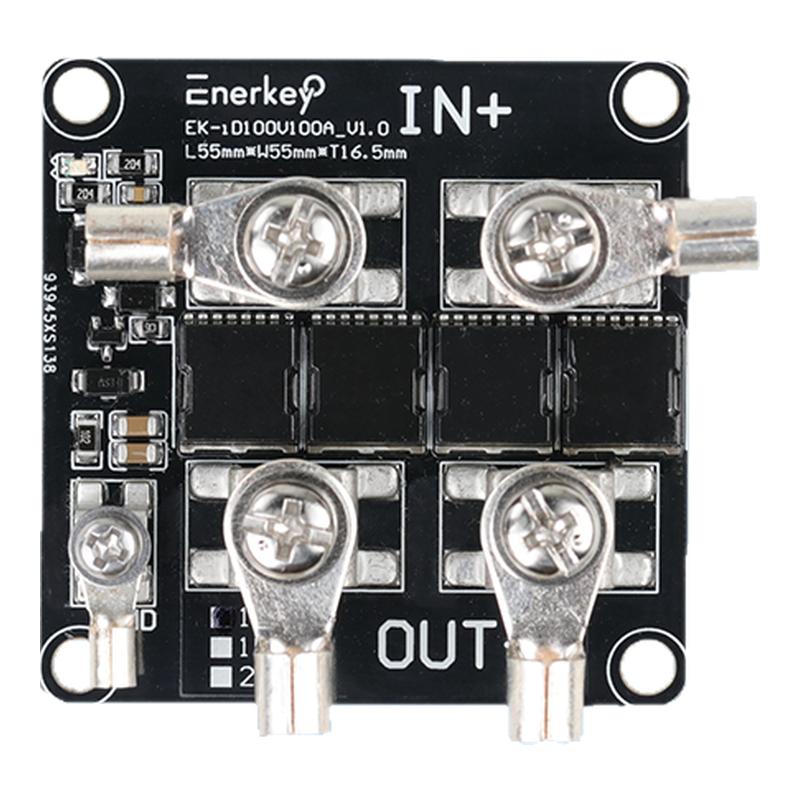 Enerkey 100V-200V 100A电流理想二极管太阳能防倒灌高压低阻模块