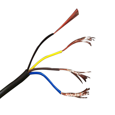 棕蓝黑黄传感器信号线4*0.15