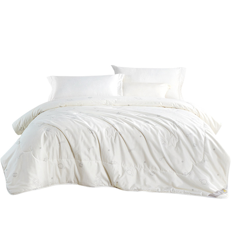 【断码清仓】罗莱家纺被芯儿童A类100%蚕丝二合一子母被冬被学生