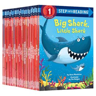 美国企鹅兰登英语分级绘本 第一阶段全套29册 Step into Reading 1 兰登书屋系列 英文原版 小学儿童少儿英语启蒙阶梯阅读经典读物