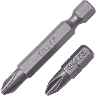 史丹利批头加长十字一字电动螺丝刀起子头S2风批头电钻批头套装