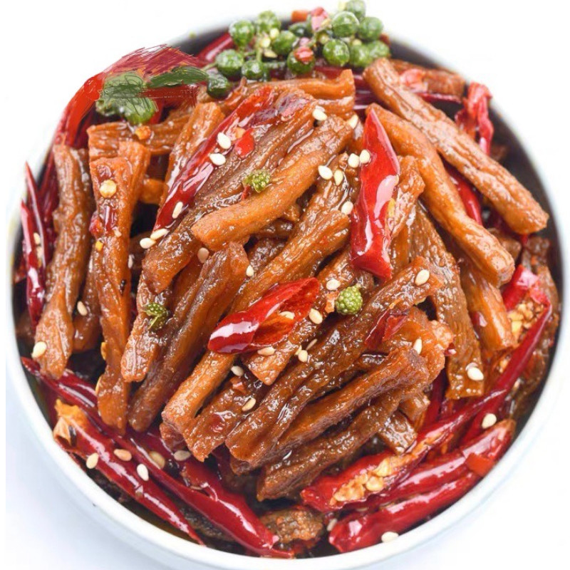 四川自贡盐帮菜冷吃牛肉125g香辣（自贡本地炒制真空直送全国）