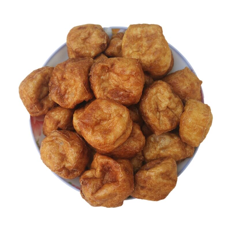 乡里油豆腐空心湖南特产塞肉蒸肉火锅正宗衡阳手工炸油豆腐泡500g
