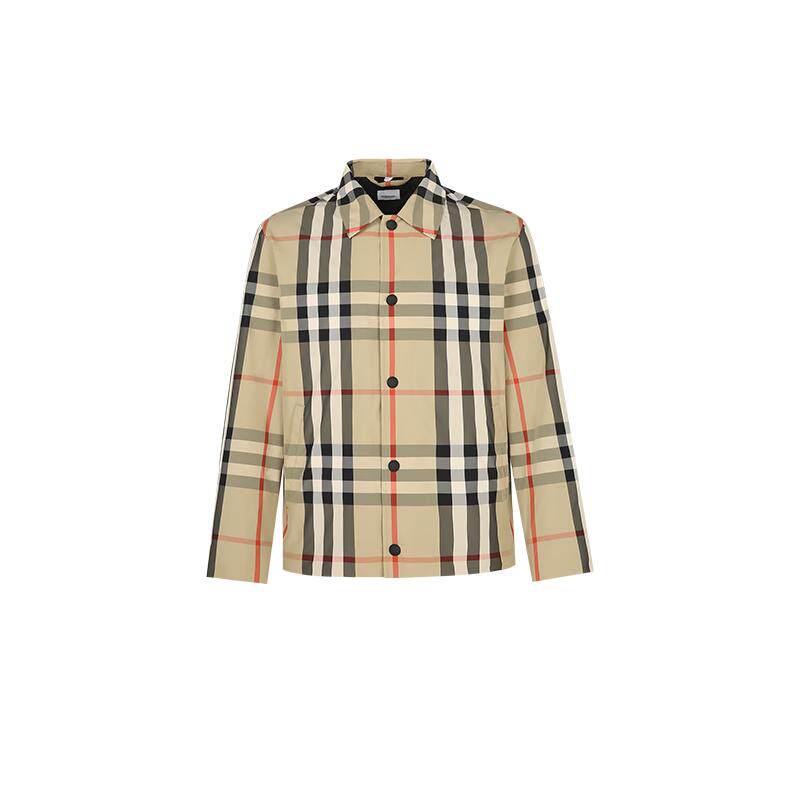 BURBERRY纽扣日常休闲外套