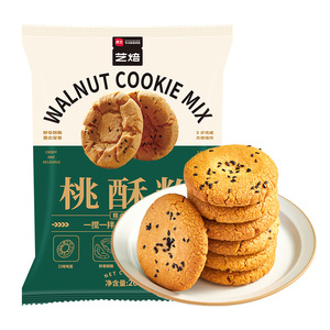 展艺艺焙桃酥饼预拌粉200g自制老式芝麻饼干专用粉家用烘焙原材料