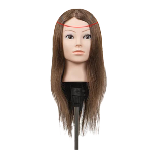 CHUANSHANG假发头模全真发模特头剪发编发染烫理发练习假人头模型