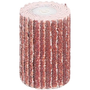 科盈3mm活柄磨头百叶抛光电磨头千叶轮木雕砂纸打磨头带柄砂纸轮