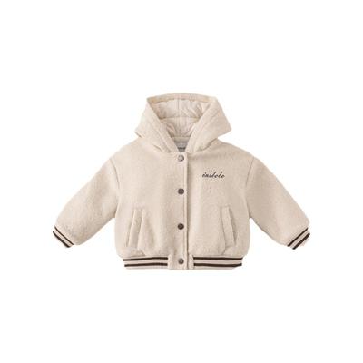 INSbobo儿童棉服字母外套