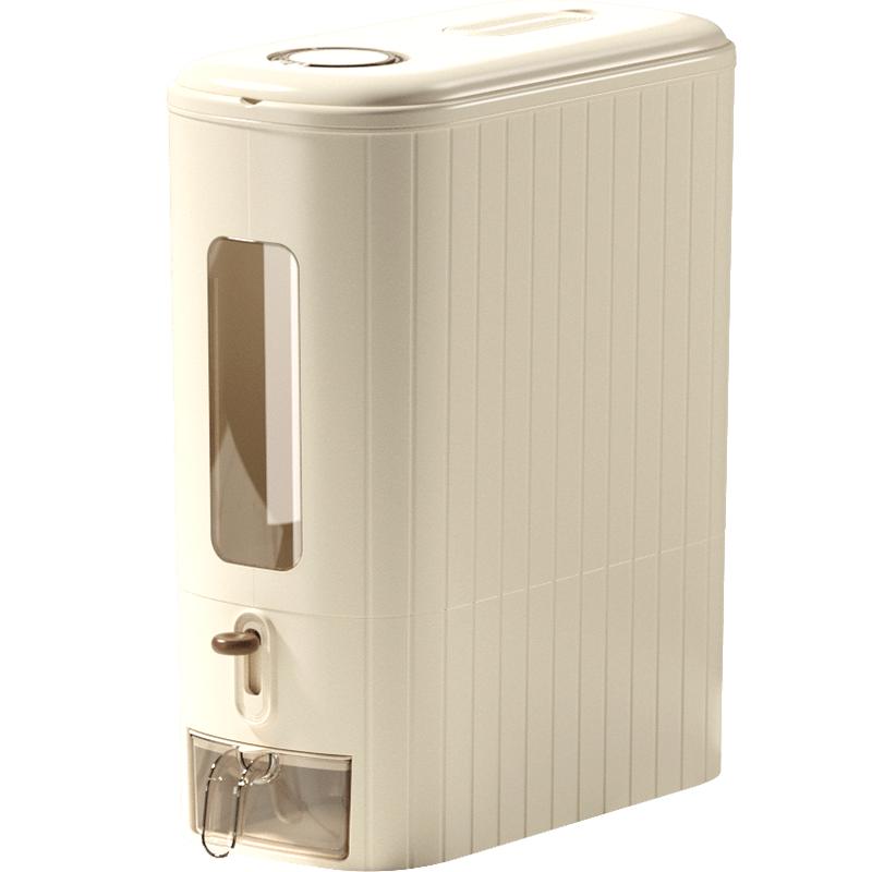 米桶家用2025新款防虫防潮密封装米箱缸食品级按压式夹缝20斤高端