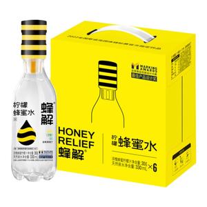 蜂解蜂蜜水分离式健康柠檬汁360g*6