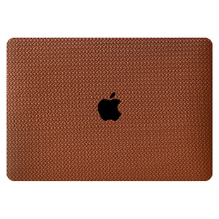 新款编织纹理保护壳适用苹果air15pro16air13.6电脑保护套macbook14寸笔记本皮壳M5M2M3M4防刮耐磨防污