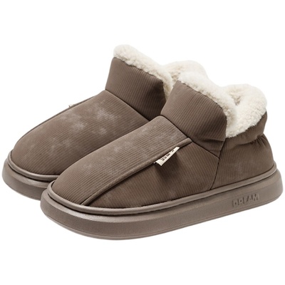 雪地靴男款冬季2023新款皮毛一体