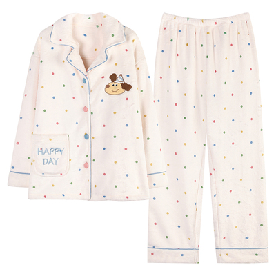 猫人女士睡衣女2025新款家居服冬