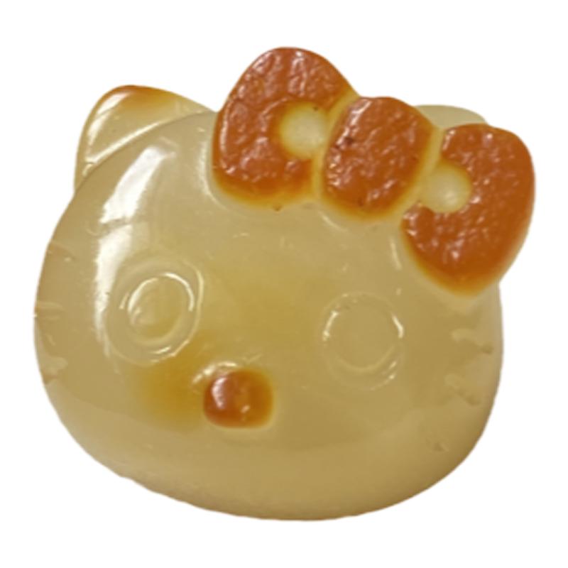 储时手造天然琥珀蜜蜡KT猫挂件吊坠配件hellokitty项链可爱凯蒂猫