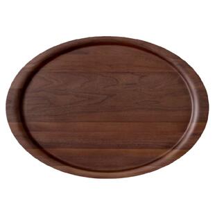 新品 丹麦&Tradition实木托盘茶盘橡木胡桃木收纳圆形北欧Collect