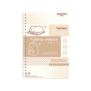 A5新款小清新高颜值线圈笔记本本子简约风初高中生专用加厚课堂考研厚白卡日记记录a5办公记事子本批发横线